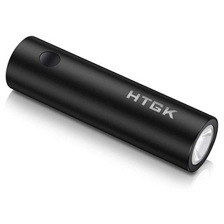 HTGK Portable Charger 5000mAh Power Bank ไฟฉายพร้อมแบบพกพา