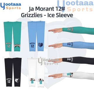 ปลอกแขนกันแดด NBA Ja Morant 12 Memphis Grizzlies สําหรับเล่นกีฬา