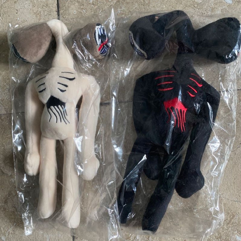 ของเล่นตุ๊กตาไซเรนสีขาวดํา 35 ซม . Siren Head - รูปที่ 3