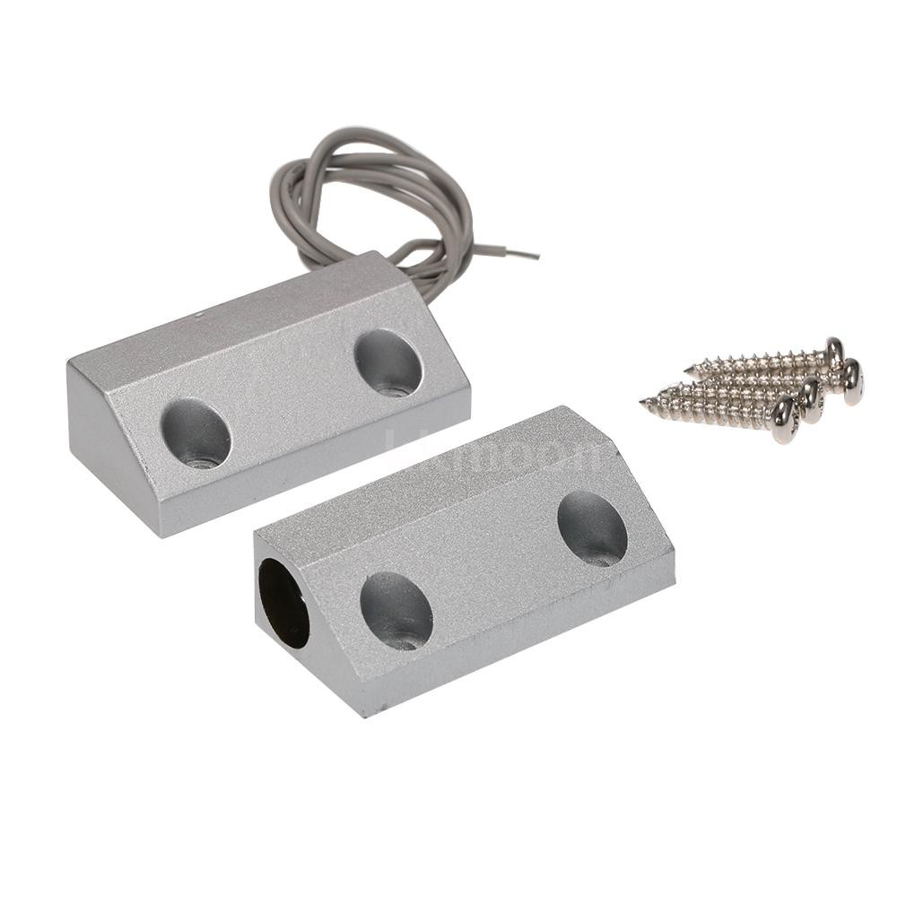 Wired Metal Rolling Gate Door Window Sensor Magnetic Contacts Alarm ...
