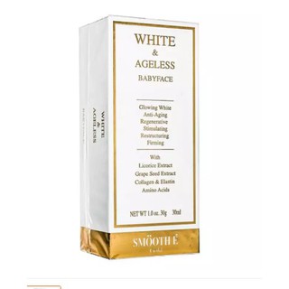 TT Smooth E Gold White &amp; Ageless Babyface Cream ฟื้นฟู บำรุงผิวหน้า ต่อต้านลดเลือนริ้วรอย ขาวกระจ่างใส อ่อนเยาว์ 30 ml