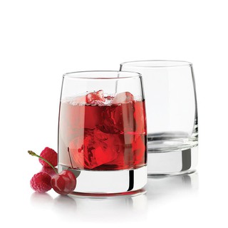 【 4 ใบ 】USA Libbey  แก้วร็อคเหล้า สำหรับน้ำผลไม้ Vibe Double Old Fashioned Glass 12 oz