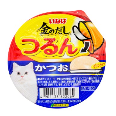 INABA พุดดิ้ง อาหารเปียกแมว 65 g รสทูน่า(สคิปแจ๊ค)