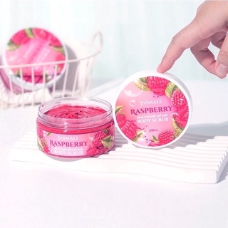 จัสมะลิ ราสป์เบอร์รี่ บอดี้สครับ Jasmali Raspberry body body scrub สครับราสเบอร์รี่ ขนาด 250 กรัม