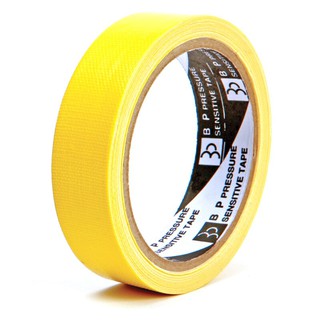 ผ้าเทป 1 นิ้วx8 หลา สีเหลือง ใบโพธิ์ Cloth tape 1 inch x8 yd.