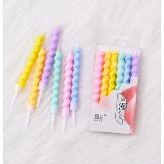เทียนวันเกิดสีพาสเทล(C-CN04)