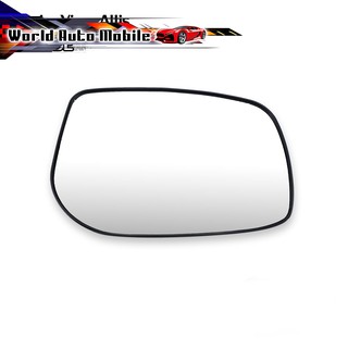 เนื้อเลนส์กระจก เลนส์กระจกมองข้าง ขวา Yaris,Vios,Altis ปี 2007-2013 Right Wing Side Door Mirror Glass Len E140 XP90 VITZ