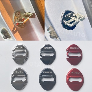 ISUZU D-Max MU-X ฝาครอบล็อคประตูรถสแตนเลส (ใส่ได้ 4 ประตู / …