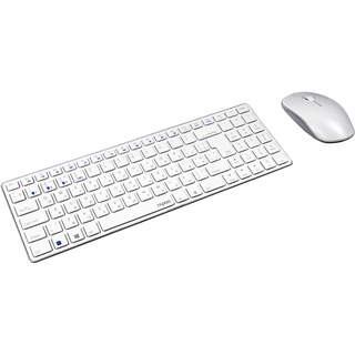 Multi-mode Wireless Mouse &amp; Ultra-slim Keyboard 9300M White