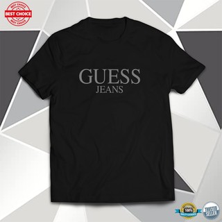 Guess เสื้อยืดแขนสั้น ผ้าฝ้ายแท้ พิมพ์ลายตัวอักษร เรียบง่าย แฟชั่นฤดูร้อน สําหรับผู้ชาย และผู้หญิง