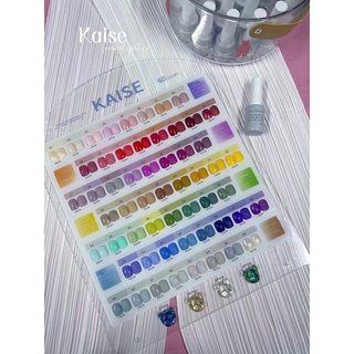 kaise รุ่น 60สีแถมชาร์ทแซมแถมตะกร้าใส่สีน่ารักมากๆค่ะ