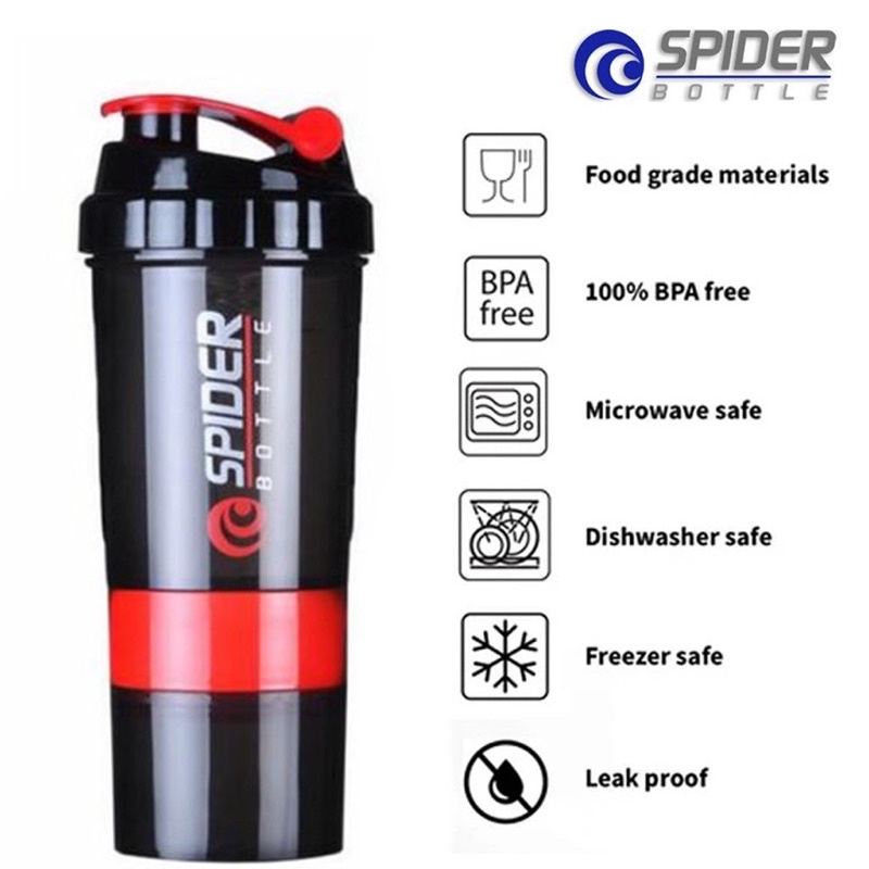 แก้วเชคเวน์โปรตีน whey shaker bottle