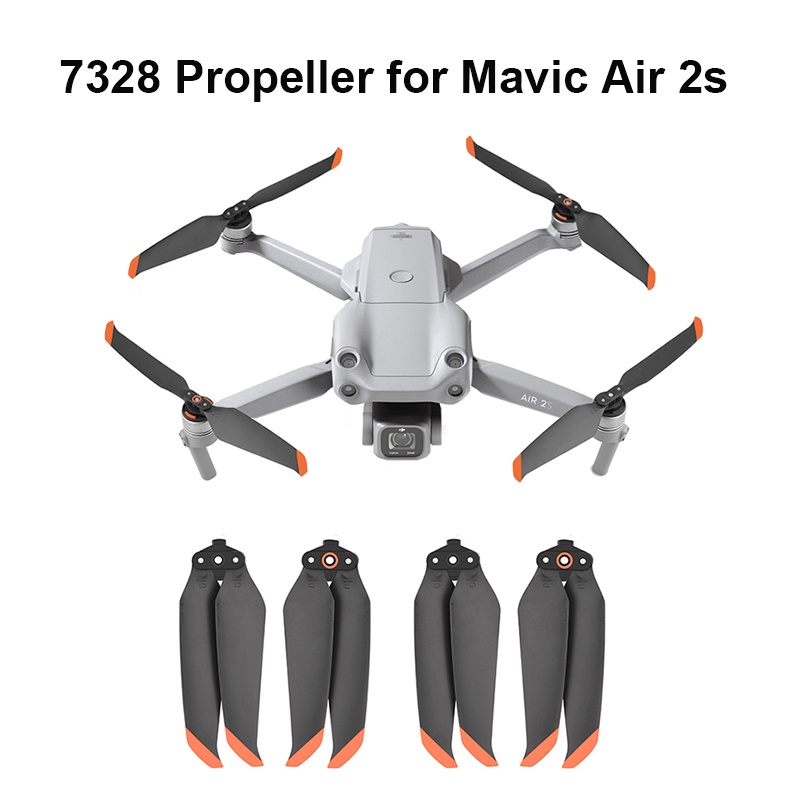 7328 ใบพัดสําหรับ DJI MAVIC Air 2S Quick Release Paddle Blade เปลี่ยน Props Wing อะไหล่สําหรับ MAVIC