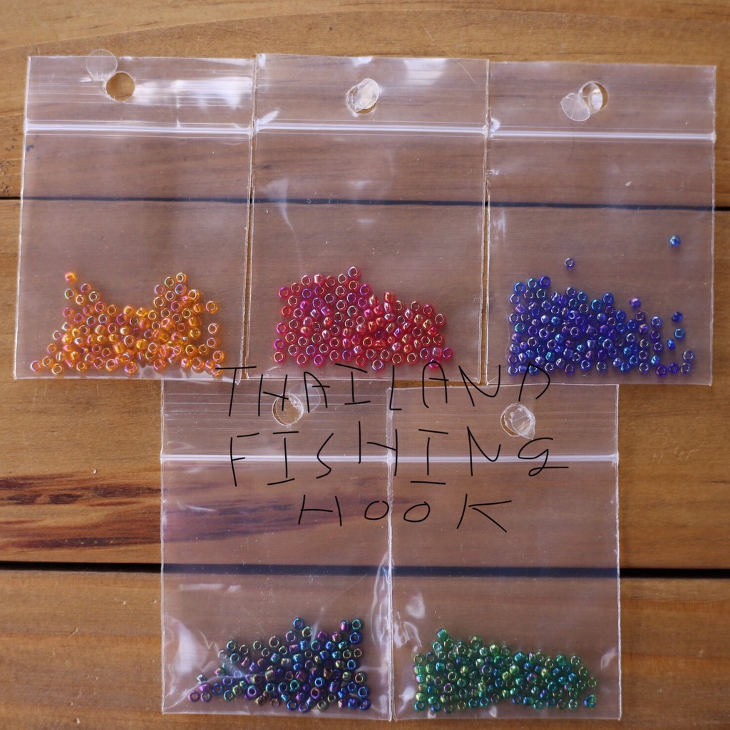 ลูกปัด ตกกุ้ง 1.5 mm