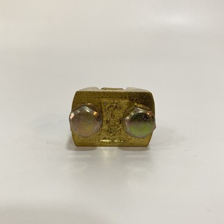 แคล้มจับสายไฟ ทองเหลือง 2 สกรู สำหรับ สายไฟ 6-35 Sqmm แค้มทอ…