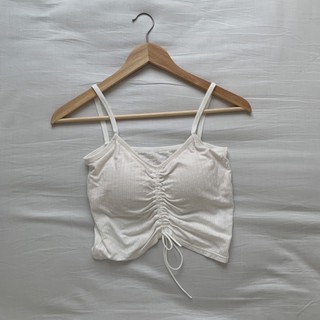 Pure White Crop Top (with BRA)