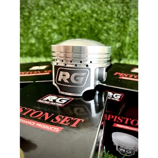 ลูกสูบหัวนูน RG Piston ของแท้ 100% ขนาด 53,54,56,57,58,59,60 แหวนสูง/แหวนต่ำ พร้อมแหวน RIK แท้ สลัก 13/14 มิล