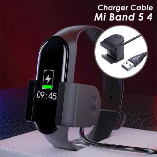 สายชาร์จสำหรับ Xiaomi Mi วง 5 Miband 5 สมาร์ทสายรัดข้อมือสร้อยข้อมือ Mi วง 4 สายชาร์จ Band5 Band4 อะแดปเตอร์ชาร์จ USB