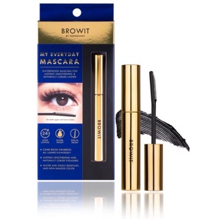 BROWIT บราวอิท มายเอเวอรี่เดย์มาสคาร่า MY EVERYDAY MASCARA  ขนาด 5.5G มาสคาร่าสูตรกันน้ำ