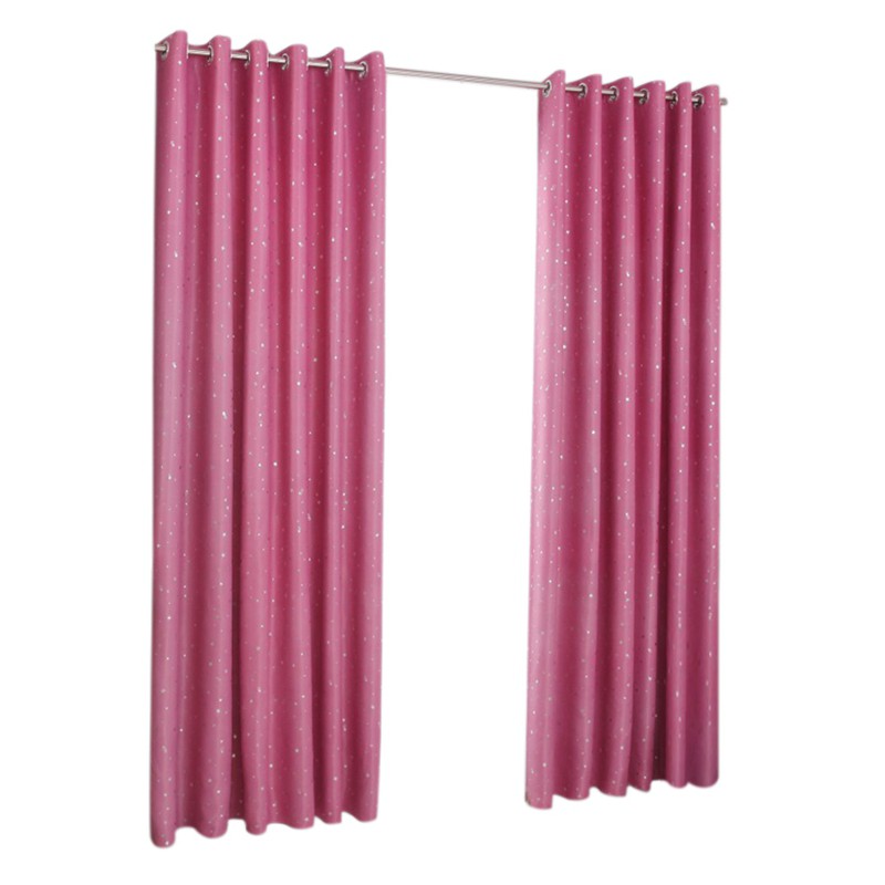 Modern Blackout Window Curtains Living Room Bedroom Stars Door