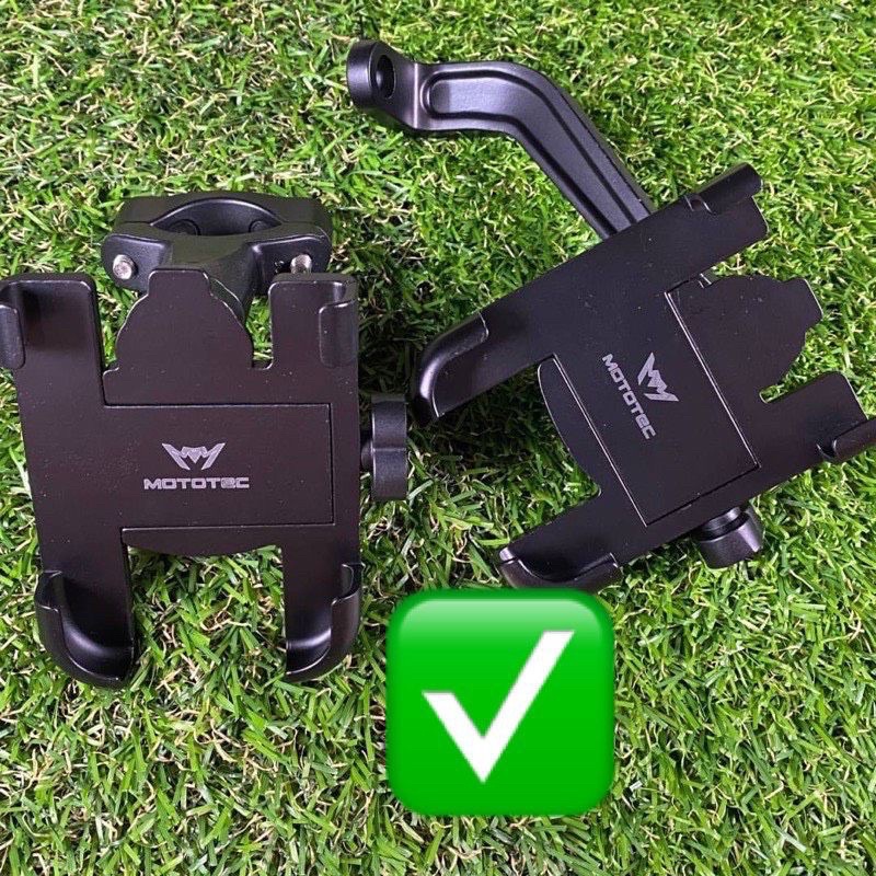 Mototecรุ่นB01/B02  ที่ยึดมือถือมอเตอร์ไซค์  ที่จับโทรศัพท์ ที่ยึดโทรศัพท์ แบบอลูมิเนียม ทนทานแข็งแรงมาก ใช้ได้นาน