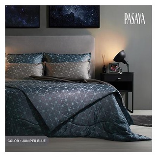ผ้านวม AMORE TWINKLE 70x90 นิ้ว สี JUNIPER BLUE