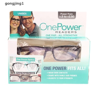 Gonjone One Power แว่นตาอ่านหนังสือ ปรับสายตายาวอัตโนมัติ GJ