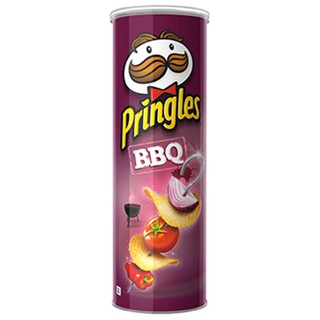 Pringles BBQ 107g. พริงเกิลส์บาร์บีคิว 107กรัม