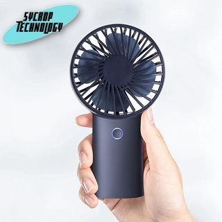 JISULIFE Handheld Fan, 4000mAh Portable Fan, Mini Hand Fan, USB Rechargeable Small Personal Fan [5-20H Working Time]