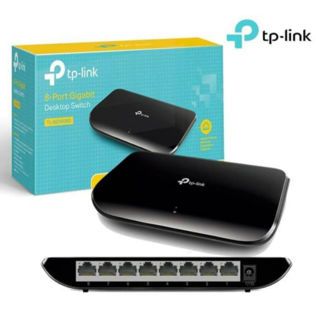 สวิตช์ฮับ TPLink 8 Port Gigabit TL-SG1008D