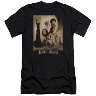 เสื้อยืดวินเทจเสื้อยืด พิมพ์ลายโปสเตอร์ Lord of the Rings Tt สไตล์คลาสสิก ไม่ซ้ําใคร สําหรับผู้ชาย 307606S-4XL