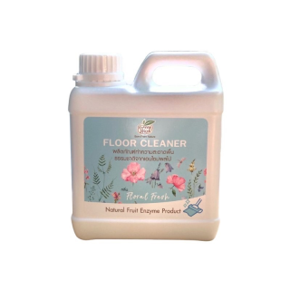 Greenwash Floor Cleaner น้ำยาถูพื้นจากเอนไซม์ผลไม้ ออร์แกนิค กลิ่น Floral Fresh ขนาด1ลิตร