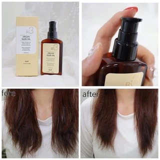 RAIP R3 Argan Hair Oil 100ml น้ำมันบำรุงผม น้ำมันอาร์แกนบำรุงผมเสีย จากเกาหลี
