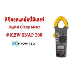 Kyoritsu แคลมป์มิเตอร์แบบดิจิตอล Digital Clamp Meter รุ่น KE…