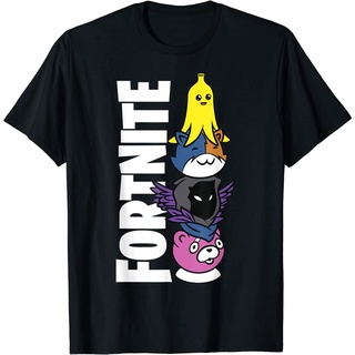 เสื้อยืดผ้าฝ้ายพรีเมี่ยม เสื้อยืด พิมพ์ลาย Fortnite Totem