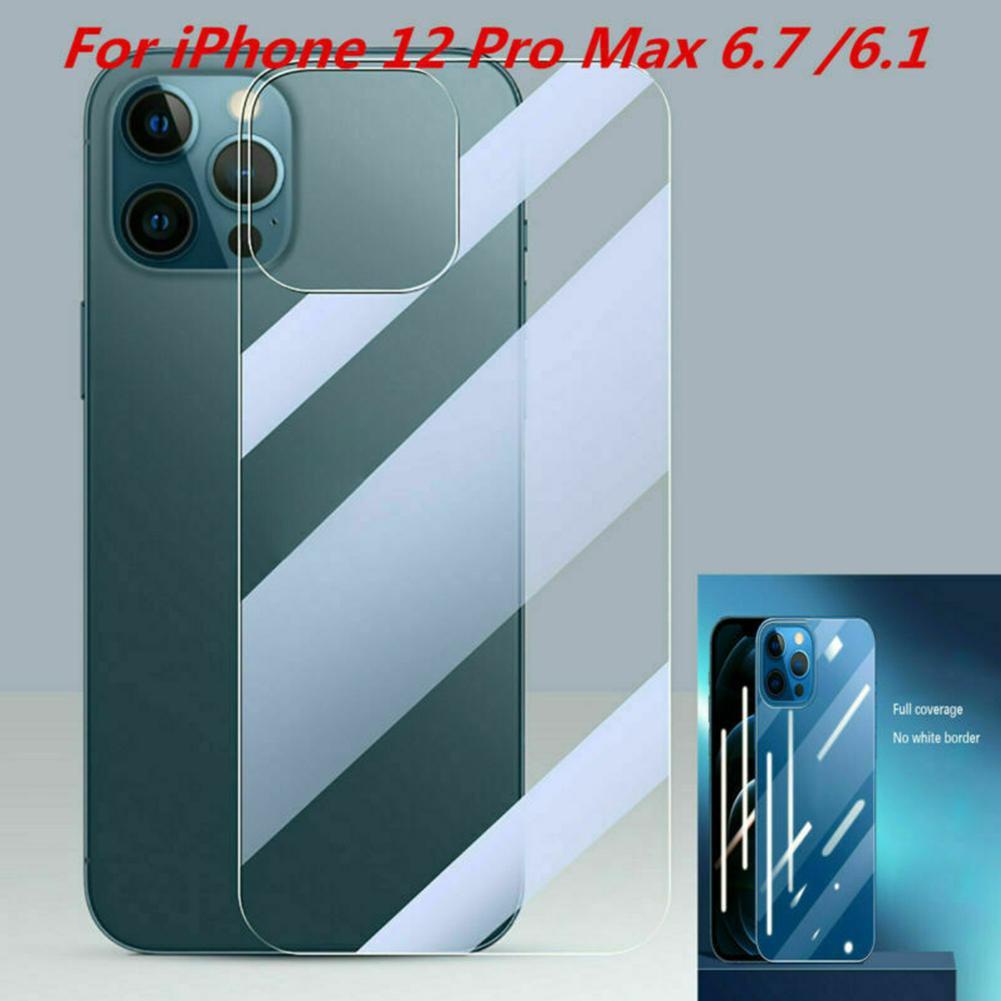 ฟิล์มกระจกนิรภัยกันรอยหลังสําหรับ Apple Iphone 12 Xr Max 11 G4I6 #1