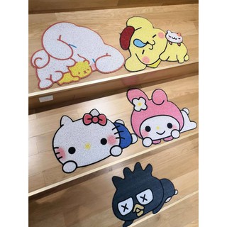 พรม Sanrio Character แบบดักฝุ่น มาใหม่ ทรงไดคัท