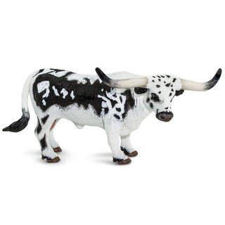 Safari Ltd. : SFR100261 โมเดล Texas Longhorn Bull