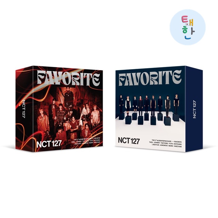 🔥ส่งด่วน ส่งทันที🔥 [NCT127] คิโนอัลบั้ม The 3rd Album Repackage 'Favorite' (Kit Ver.) (+POSTER)