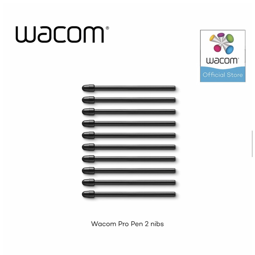 Wacom Pro Pen 2 Standard Nibs (ACK-222-11) หัวปากกามาตรฐานสำหรับ Wacom Pro Pen 2 แพ็ค 10 ชิ้น