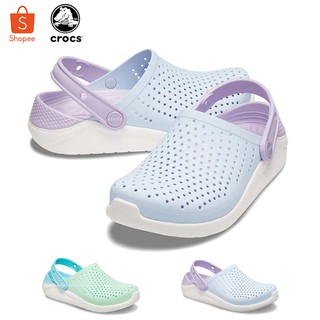 Crocs literide junior สัมผัสความนุ่มสุดฟินจากคอลเลคชั่นใหม่ LiteRide ของแท้ เหมาะสำหรับเด็กๆ สินค้ามีพร้อมส่ง RC-62