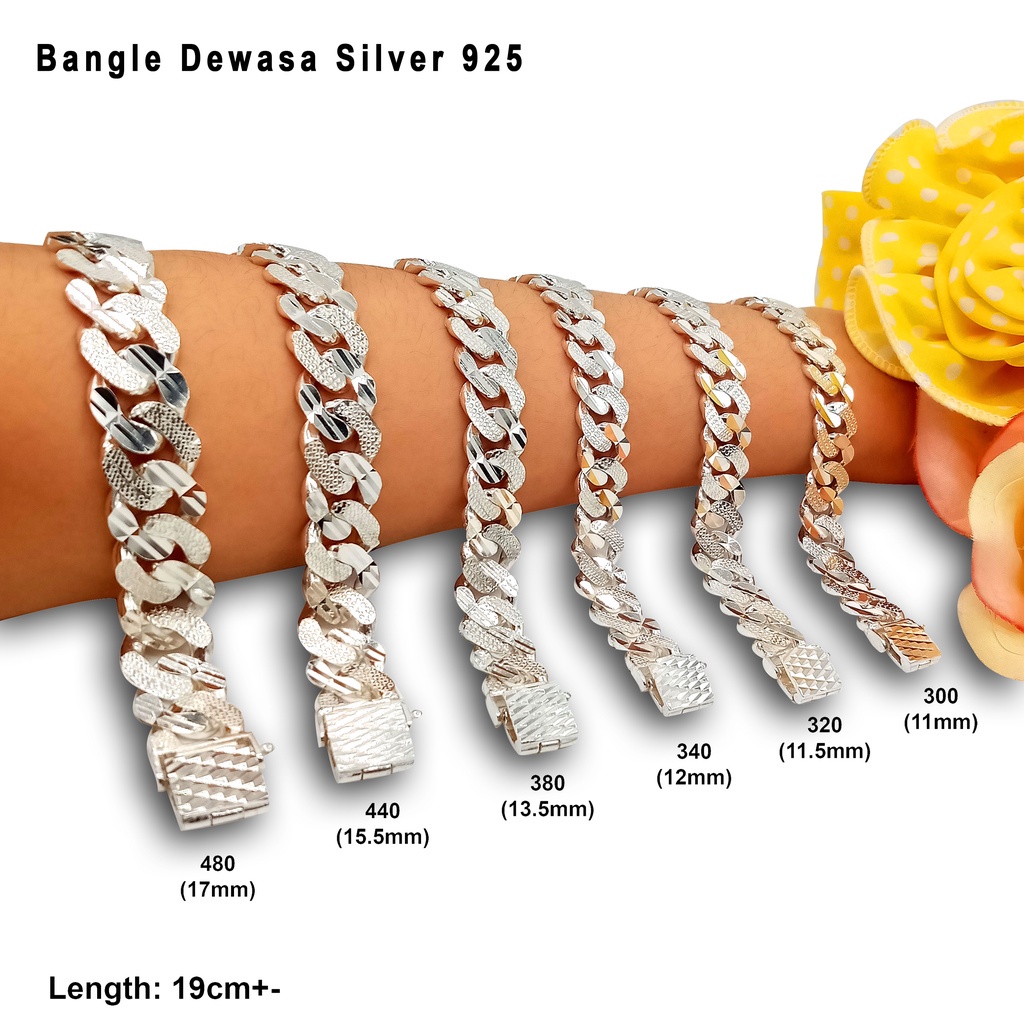 Bangle SILVER 925 ผู้ชาย/ผู้หญิง