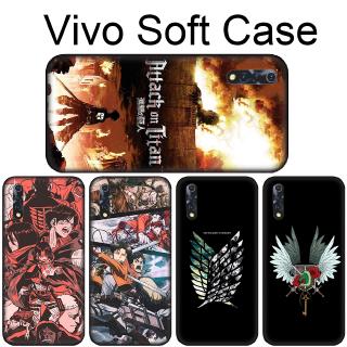 Vivo Y11 V5 Y67 V5s V7 Y75 Y79 V9 Y85 Y89 V11 V15 U3 Lite Plus Pro Soft Case MD5 Attack on Titan