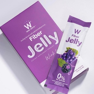 ราคาต่อกล่อง FIBER JELLY BY WINK WHITE ดีท็อกซ์ 1 กล่อง 5 ซอง