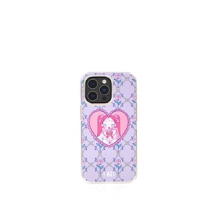 O&amp;B เคสมือถือ IPHONE 13 PRO ADORE JELLY PHONE CASE in Violet Valentine