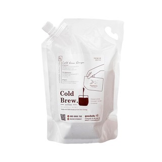 [ลดเพิ่ม 8% ใส่โค้ด JU3P7V3 ]กาแฟสกัดเย็นดอยช้าง Cold Brew Concentrate (สูตรเข้มข้น 1 ลิตร) ไม่มีน้ำตาล หอม กลมกล่อม !