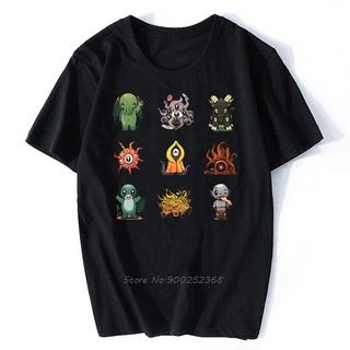 เสื้อยืดผ้าฝ้ายพิมพ์ลายขายดี เสื้อยืด พิมพ์ลาย Lil Lovecraft Monsters Shoggoth Deep One Ghoul Abhoth Hastur Azathoth Cth