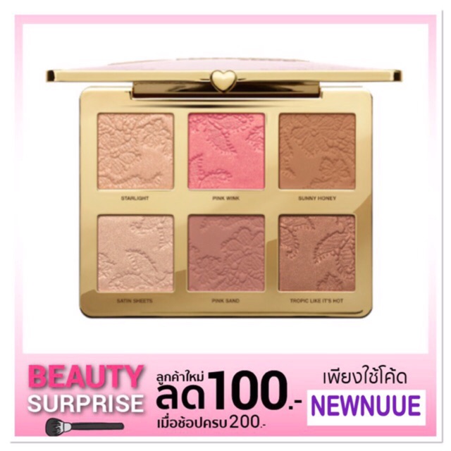 Too Faced Natural Face Palette contient