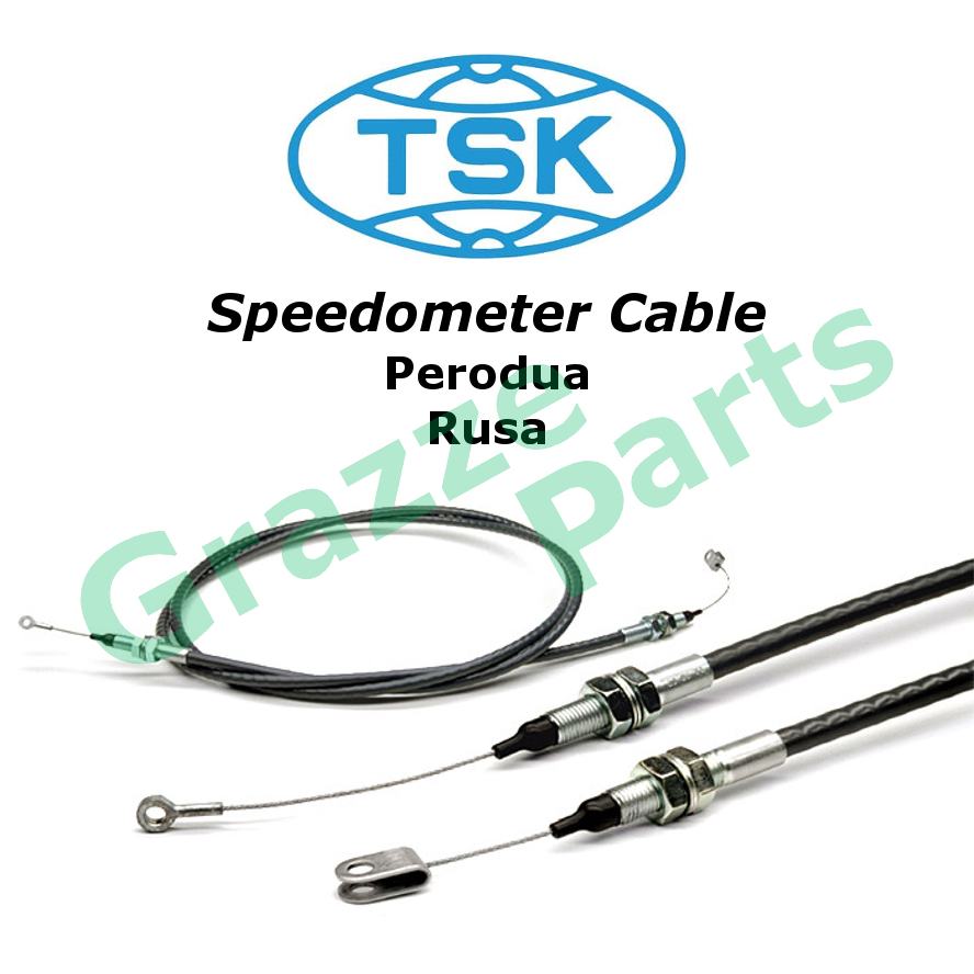 TSK Hi-Lex Speedometer Meter ควบคุมสาย DO-3300 สําหรับ Perodua Rusa Van