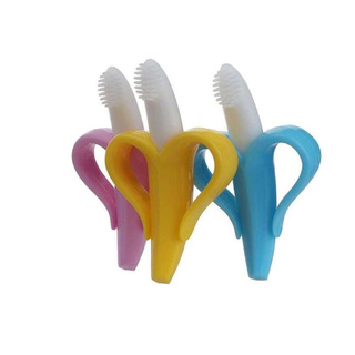 Eco Baby Banana Brush Teether / Toothbrush แปรงกล้วย ยางกัดกล้วยสำหรับเด็กอ่อน